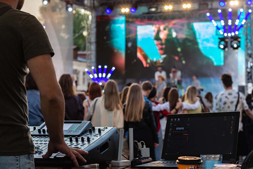 Evenement registratie multicam geluid